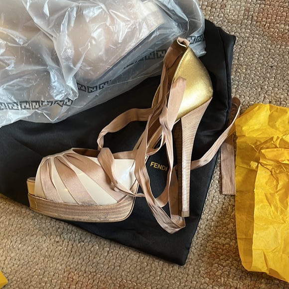 Fendi.  Nutcracker. Off the chain. Gorgeous.  Wore on wedding day.  38.5 - Picture 9 of 15